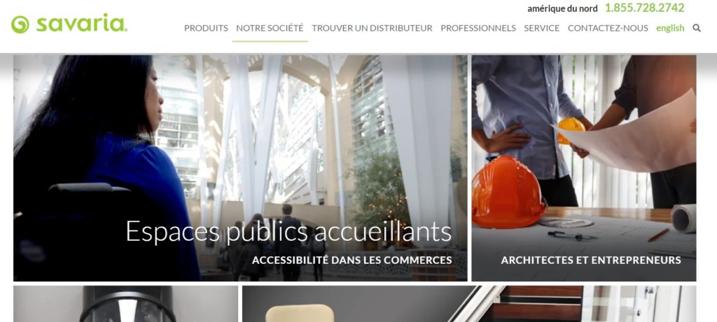 Site web de Savaria